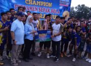 Kalahkan Tuan Rumah, SAS FC Penyak Juarai Gerindra Cup