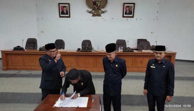 Dua Raperda Inisiatif dan Delapan Raperda Usulan Eksekutif Masuk Propemperda Bangka di 2024