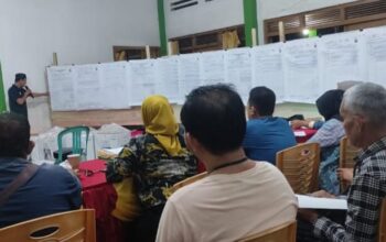 KPPS Salah Hitung, Pleno PPK Kecamatan Toboali Sempat Diprotes Saksi