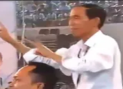 Ada Pria Mirip Presiden Jokowi di Kampanye Gibran