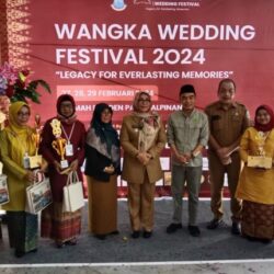 Bentuk Support, Lusje Hadiri Pameran Wangka Wedding Festival 2024