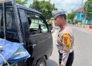 Sosialisasi Operasi Keselamatan Menumbing, Satlantas Keliling Bangka Tengah