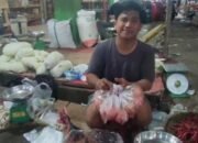 Pasar Terminal Toboali Sepi Pembeli, Berikut Harga Bahan Pokoknya