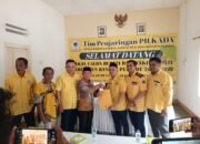 Bangun Komunikasi Politik Jelang Pilkada, Mulkan Ambil Formulir Cabup Partai Golkar