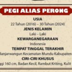 Pegi Alias Perong Terduga Pelaku Kasus Pembunuhan Vina Ditangkap di Bandung