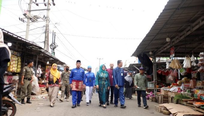 Jelang Lebaran Idulfitri, TPID Sidak Pasar Tradisional Ratu Tunggal
