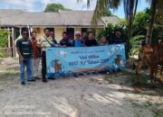 Beri Sapi ke PWI Bangka Tengah, PT Timah Harap Bisa Bekerjasama dalam Pemberitaan