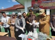 Ribuan Ekstasi dan Sabu Diblender Kejari Bateng