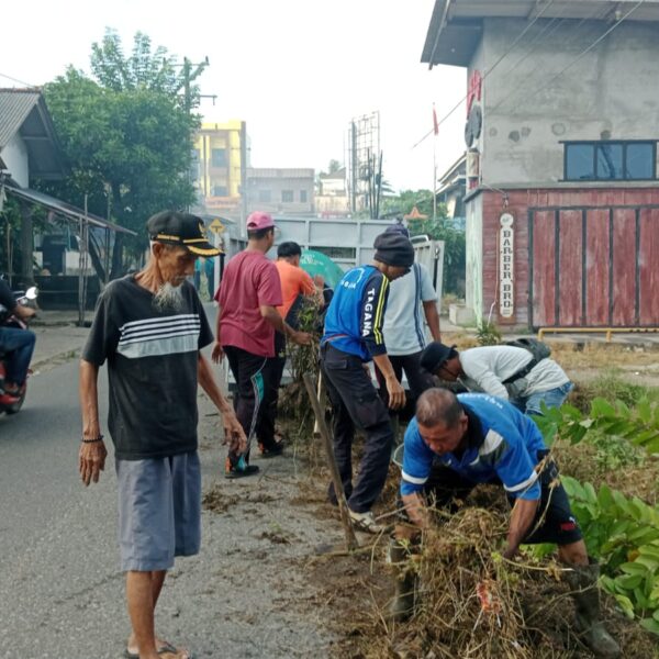 Takut DBD Semakin Meluas, DLH dan Kelurahan Toboali Bersih-bersih