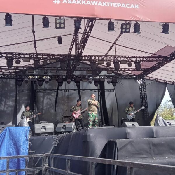 Band Bentukan Kodim 0432 Bangka Selatan Unjuk Gigi di Festival Band Kemilau Pesona 2024