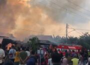 Menjelang Magrib, Rumah Janda di Simpang Perlang Hangus Terbakar