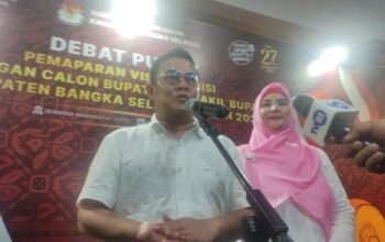 Debat Publik Bangka Selatan, Riza-Debby Tenang