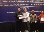 Raih Penghargaan dari KPP Pratama Bangka, Kades Perlang: Kami Selalu Taat Aturan