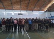 580 Peserta Ikut Lomba Hadang dan Tarik Tambang