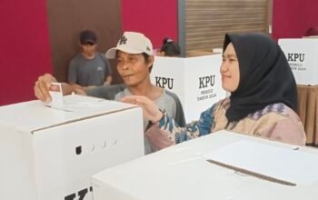 Pasangan Calon Gubernur Nomor 76 Raih Suara Terbanyak