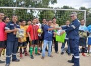 Usai Tanding Sepakbola Bersama, PT Timah Bantu ASPAJA