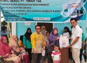Hadir Setahun Sekali, Warga Sawang Antusias Berobat di Mobil Sehat