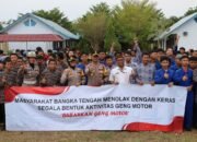 Polres Bangka Tengah Sosialisasi Kamseltibcar Lantas di SMKN 1 Koba