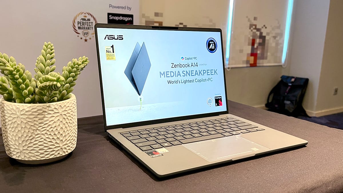 Asus Zenbook A14, Laptop Copilot+ Terbaru dan Ringan
