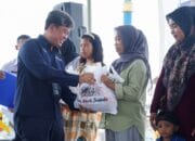 Melalui Kemunting, Ibu Hamil dan anak Stunting di Nelayan II Sungailiat Dapat Paket Makanan Tambahan