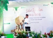 Safari Ramadan di Mentok, Ratusan Anak Yatim Piatu hingga Guru Ngaji Dapat Santunan