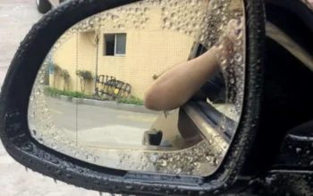 Pelindung Kaca Spion Saat Hujan Water Repellent, Cara Pemasangannya