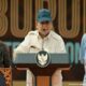 Canda Prabowo di Acara Peringatan Hari Buruh di Monas Jakarta