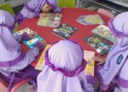 Perkuat Literasi, Puluhan Anak TK Jasmine Kids Kunjungi Perpustakaan