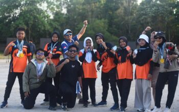 Raih 7 Emas, 6 Perak dan 7 Perunggu, Bangka Tengah Juara Umum ke-3 Porprov Panahan