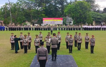 10 PJU Polres Bangka Berganti, AKP Astrian Tomi Gantikan Kompol Bagus Krisna Eka Putra