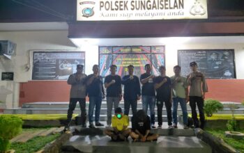 Buron Enam Bulan, Pelaku Curat di Sungaiselan Ditangkap di OKI