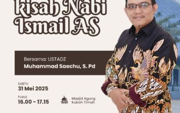 Kalqulus di Masjid Agung Kubah Timah Angkat Tema Kisah Nabi Ismail AS