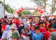 Ribuan Masyarakat Semarakan Pekan Sehat PT Timah di Belitung Timur