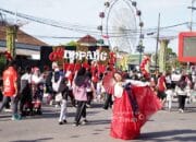 Warga Bangka Selatan Unjuk Kostum Unik di Pekan Sehat HUT Ke-49 PT Timah