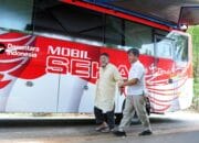 Ratusan Warga Kebintik Serbu Mobil Sehat