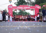 Ribuan Pelari Ikuti Tins Half Marathon 2025