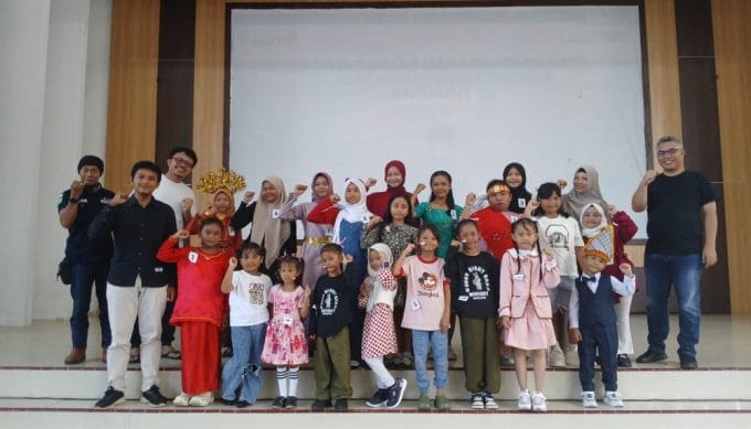 Suara Emas Puluhan Pelajar Menggema di Wisma Majapahit