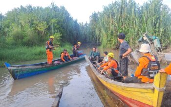 Pemancing Sungai Menduk Diterkam Buaya, Tim SAR Masih Lakukan Pencarian