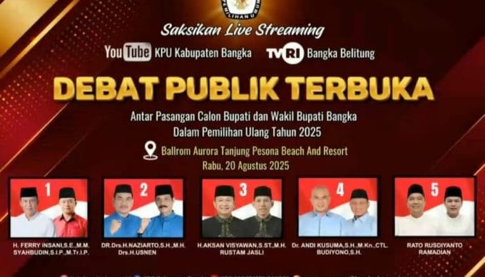 KPU Batasi Masing-masing Calon Bawa 25 Orang Pendukung