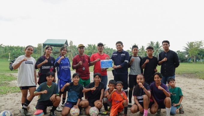 PT Timah Dukung Fasilitas Olahraga Masyarakat