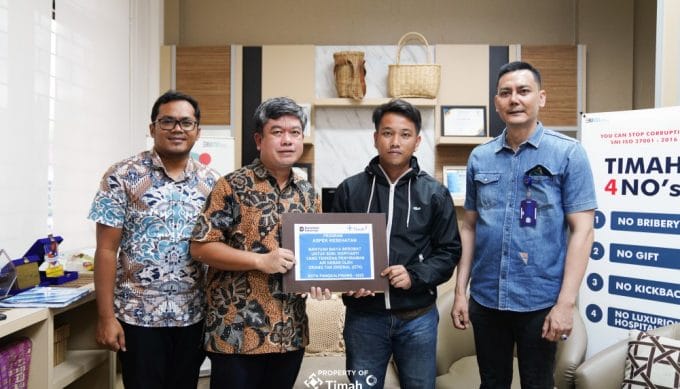 Korban Penyiraman Air Keras Dapat Bantuan dari PT Timah