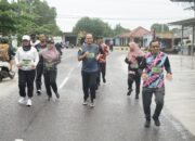 Algafry Hujan-hujanan Ijuti Fun Run SMA N 1 Koba