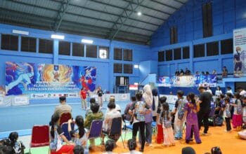 PT Timah Sediakan GOR untuk Kejuaraan Wushu Bangka Belitung