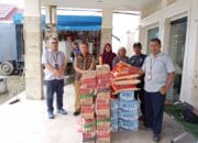 PT Timah Sediakan Pangan untuk Korban Banjir Rob di Bangka Barat