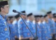 Algafry Pimpin Upacara HUT ke-54 Korpri